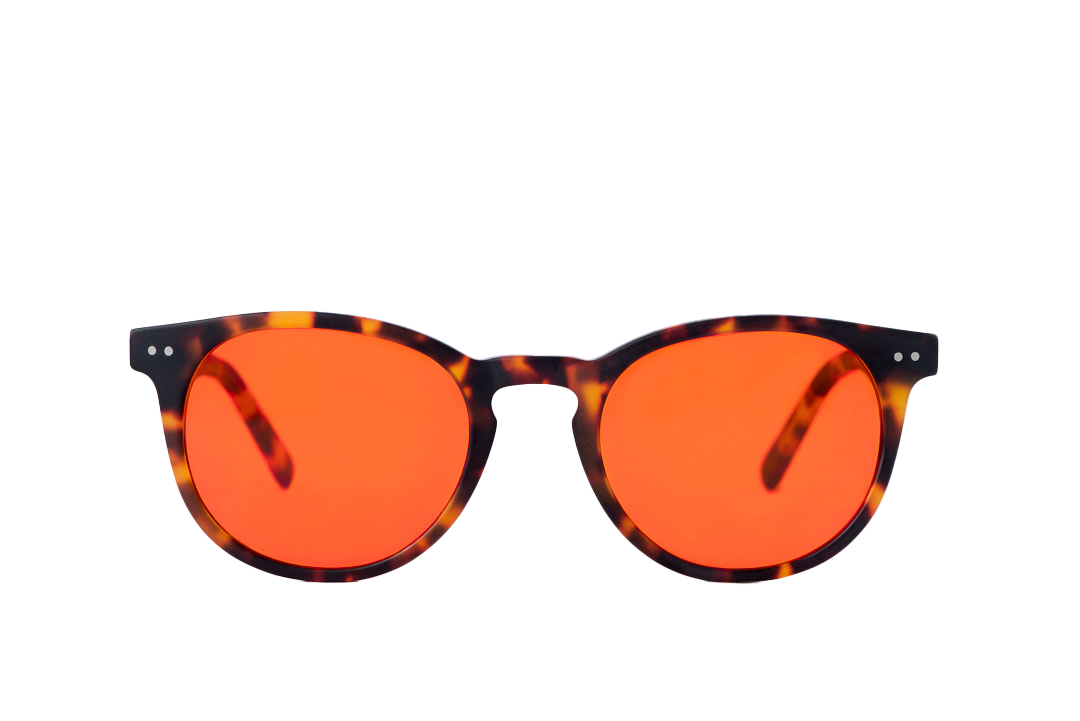 Clarke Blue Light Blocking Glasses Front View