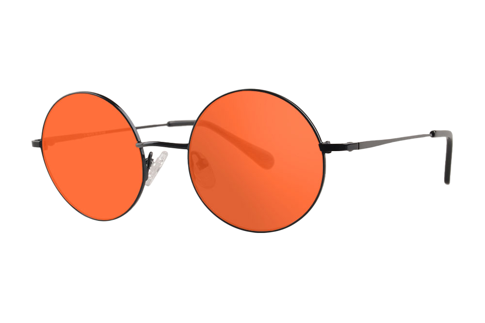 Lennon Blue Light Blocking Glasses Prescription Angled View