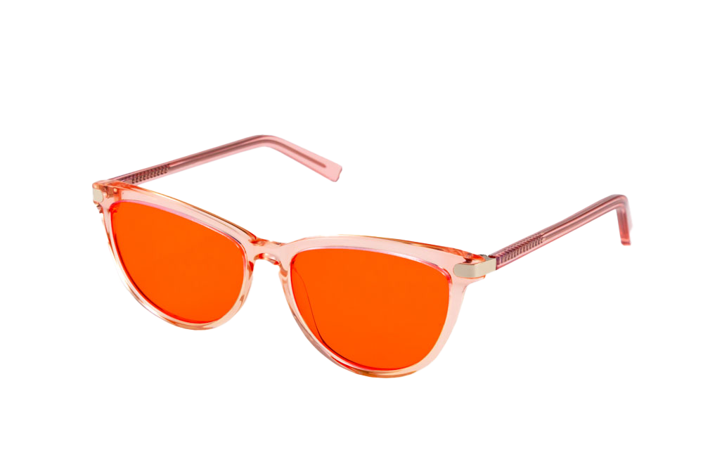 Melissa Blue Light Blocking Glasses Prescription Angled View