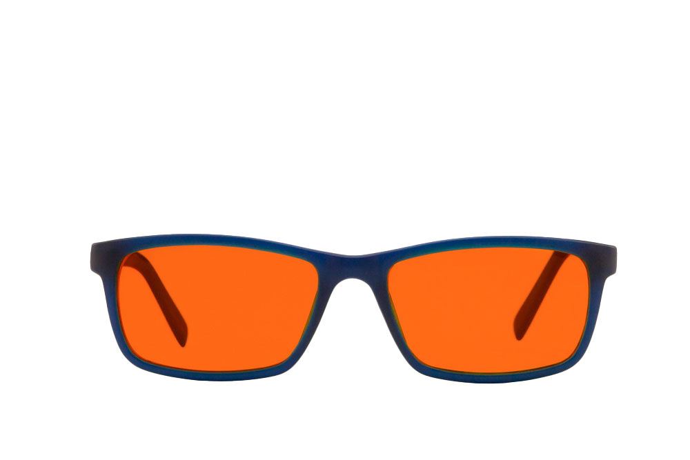 Hudson Blue Light Blocking Glasses Readers Front View