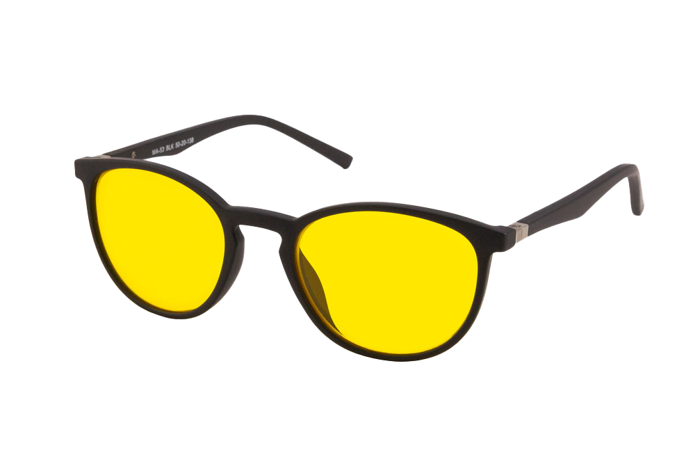 Echo Light Sensitivity Glasses Prescription Angled View
