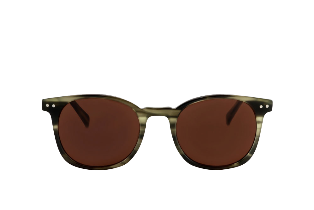 Arrow Sunglasses Prescription (Brown) Front View