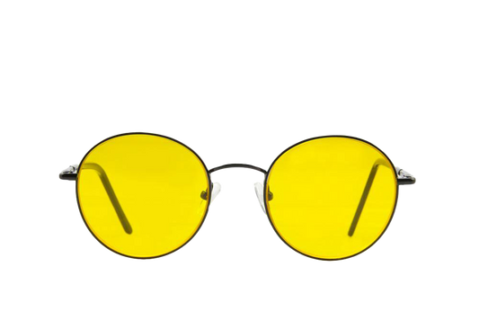 Lennon Light Sensitivity Glasses Readers Front View