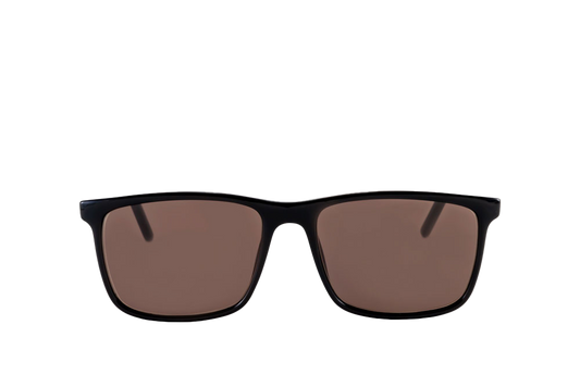 Brooklyn Sunglasses (Brown) Front View