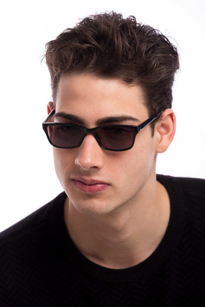 Man Wearing Denver Sunglasses Prescription (Brown)